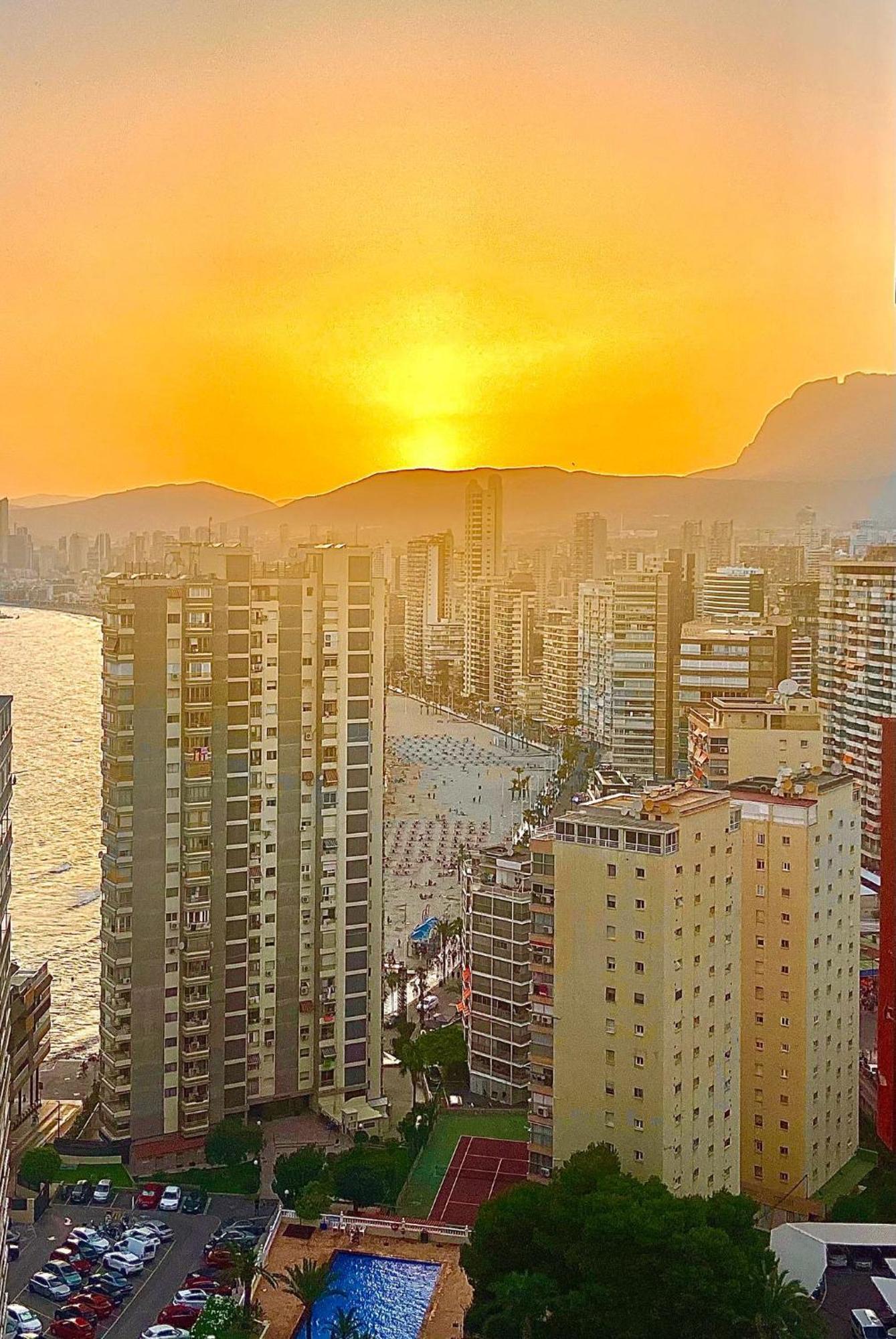 Apartamento Piso Eva Con Magnificas Vistas Benidorm Exterior foto