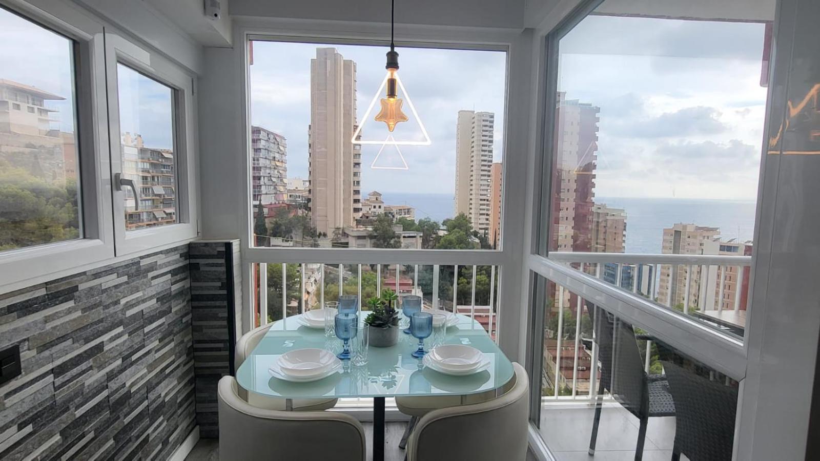 Apartamento Piso Eva Con Magnificas Vistas Benidorm Exterior foto